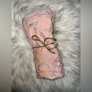 NWOT Rose Floral Textured Pillow Cover